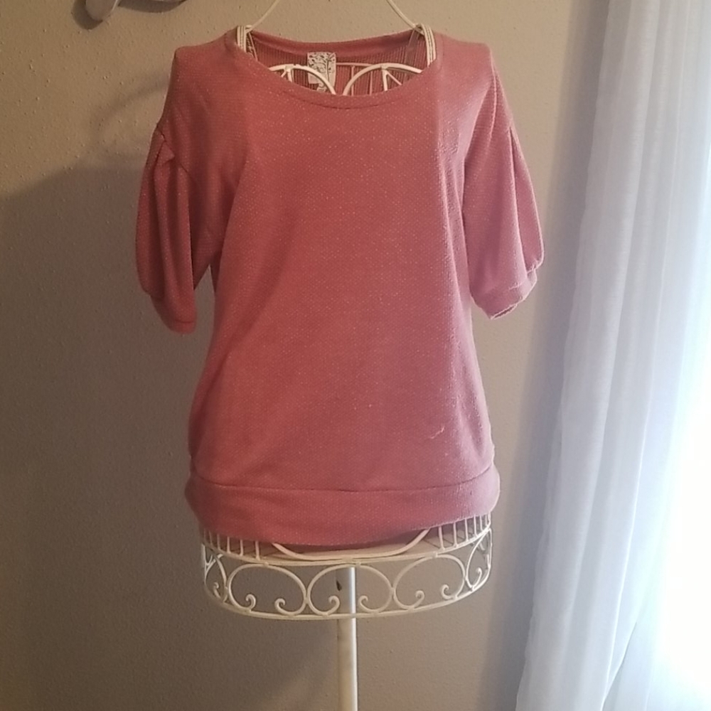 Coral sweater